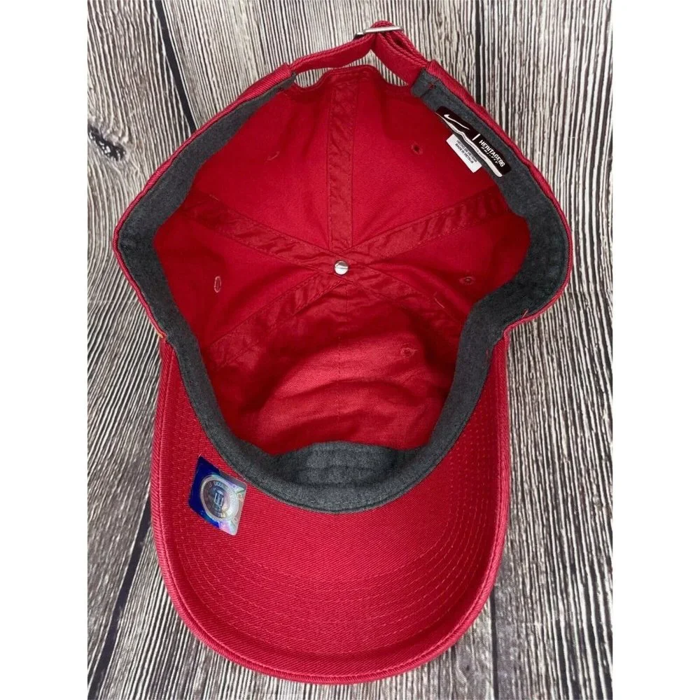 Southern Cal USC Trojans Nike Heritage86 Red Gold Adjustable Hat Cap Embroidered